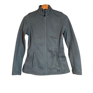 Ogio grey fitted zip up sweater. Size xs
